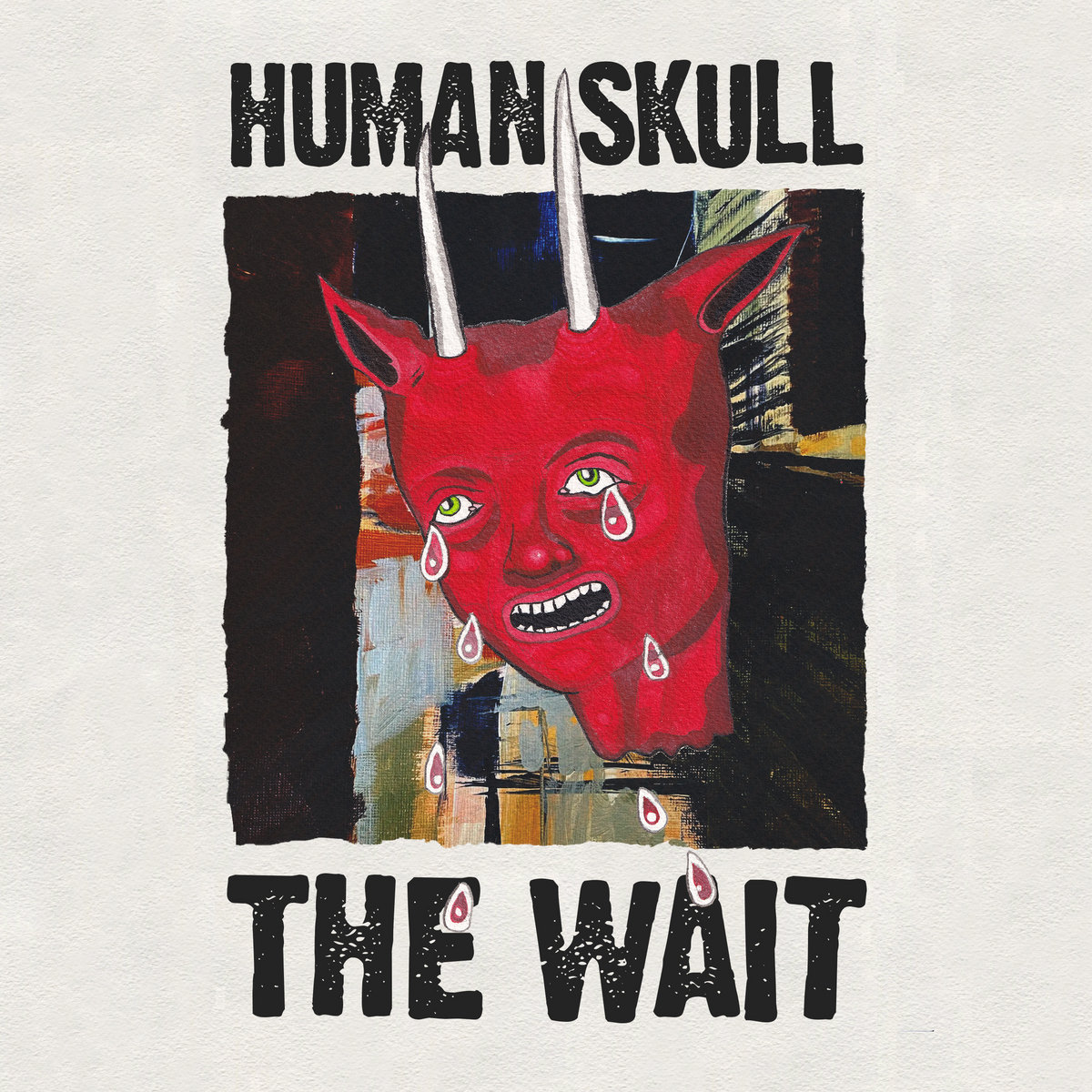 cover art - human skull the wait skull art